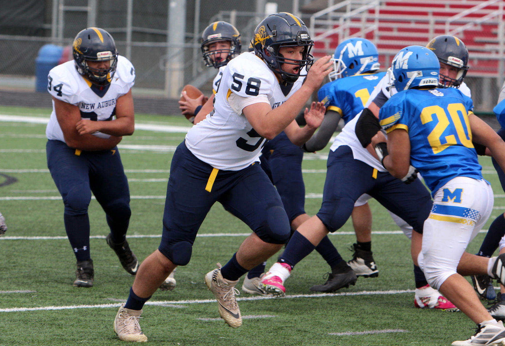 New Auburn at McDonell football 10-3-20